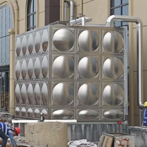 Welded Stainless Steel Water Tanks large capacity for industrial